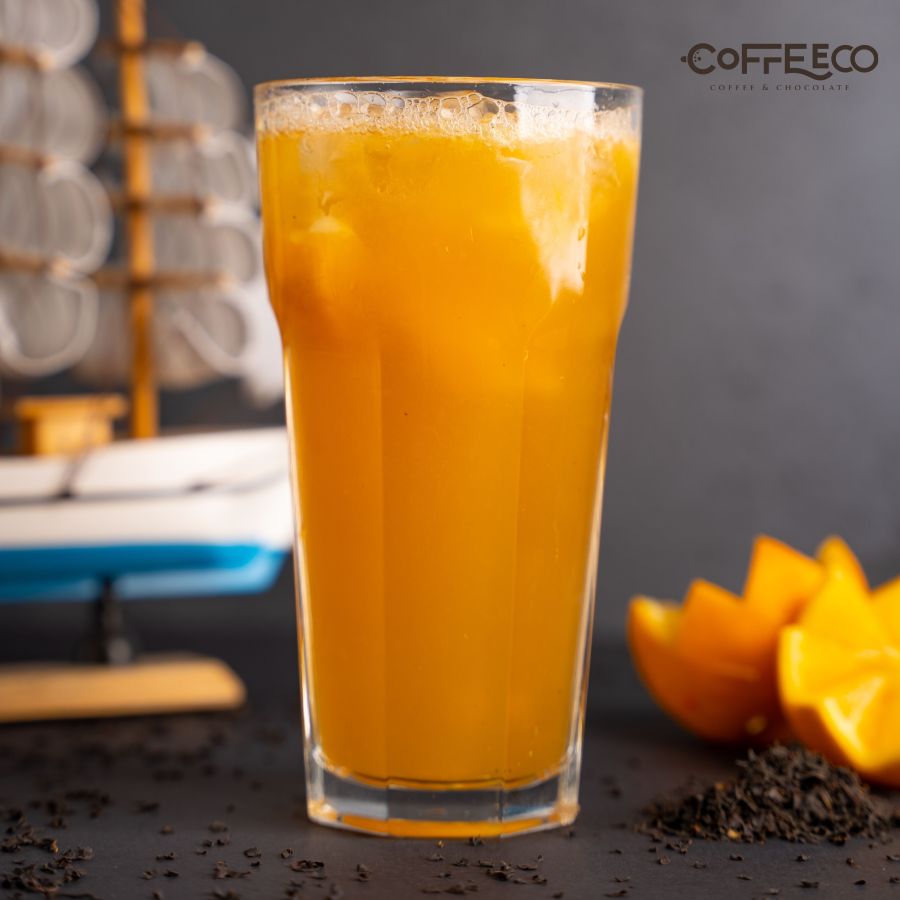 Peach ice tea