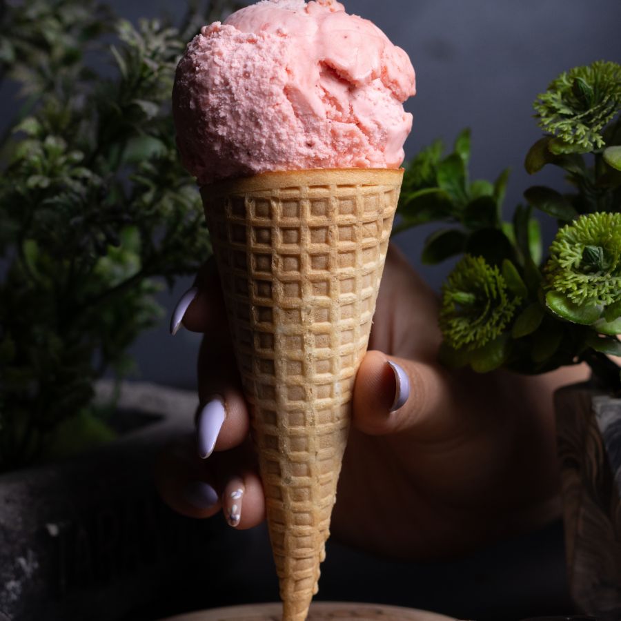 Ice Cream With Cornet