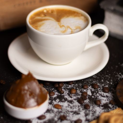 Creme brulee latte