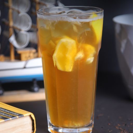 Passion fruit ice tea